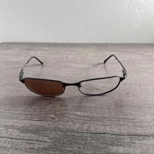 SERENGETI Sunglasses PRATO 6789 SLEEK BLACK RECTANGULAR FRAMES ONLY